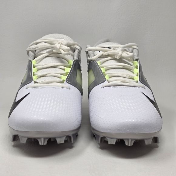 Nike Alpha Menace 4 Pro Men\'s Football Cleats White/Photon FD7037-100 Sz 10 New main image 4